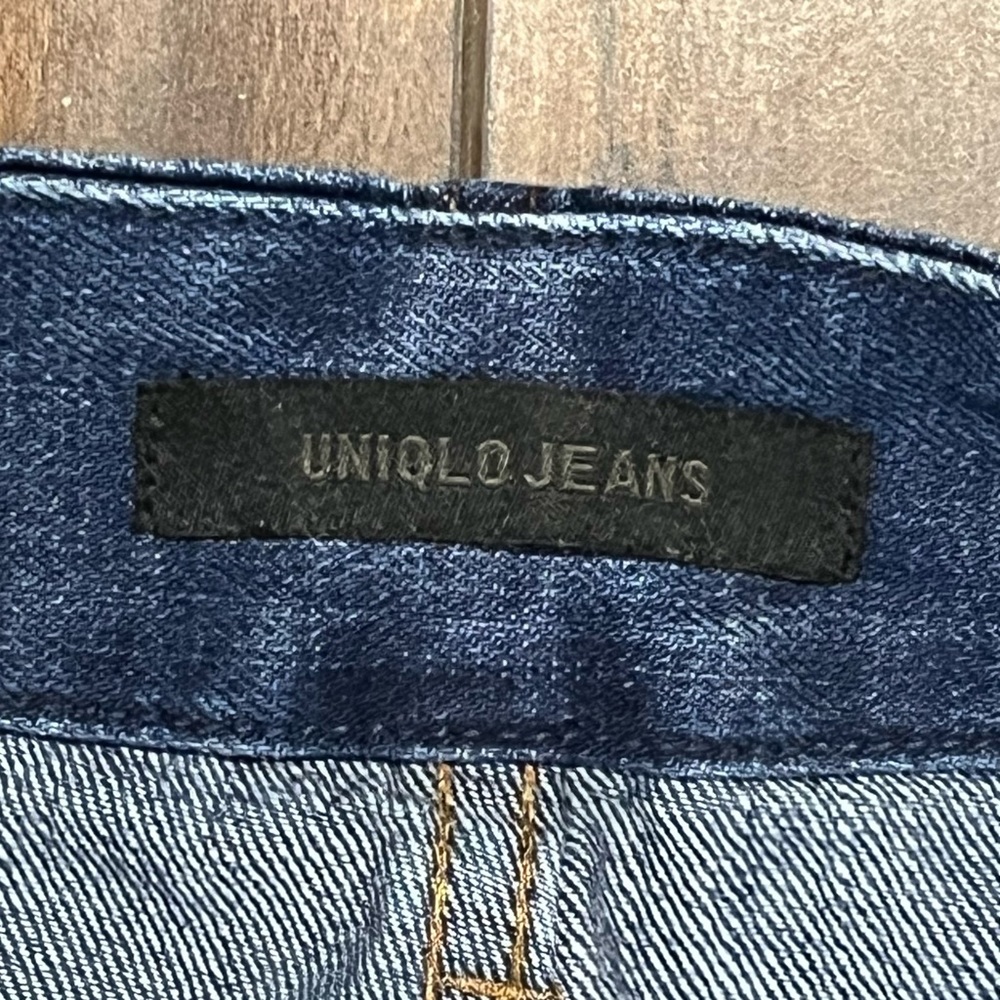 Uniqlo Pleated High Waist Jeans - 32 Waist